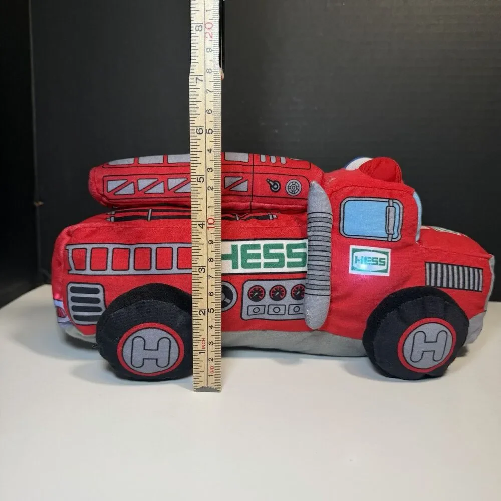 My First Hess Red Fire Truck 2020 Plush Tested Sounds And Light Work
